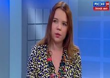 Анна Левченко на России24